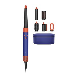 dyson airwrap i.d. 6 in 1 multi styler (vinca blue & topaz)| styles without heat damage| 7 styling settings|3 speed & 3 heat settings|cold shot| enhanced coanda airflow| 2 yr warranty,1300 watts
