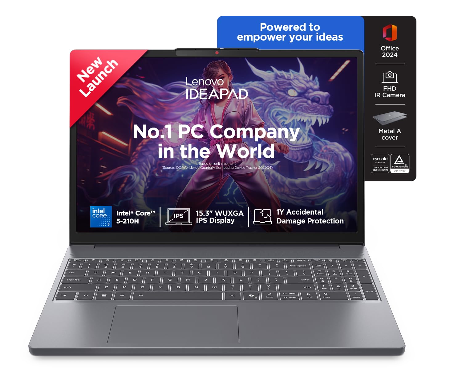 lenovo ideapad slim 3 14th gen intel core 5 210h 15.3 inch (38.8cm) wuxga ips laptop (24gb ram/1tb ssd/windows 11 lenovo ideapad slim 3 14th gen intel core 5 210h 15.3 inch (38.8cm) wuxga ips laptop (24gb ram/1tb ssd/windows 11